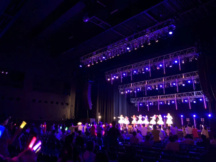 音楽祭の照明演出