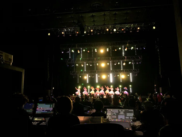 音楽祭の照明演出