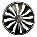 LED  BIG  FAN  LIGHT