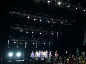 音楽祭の照明演出