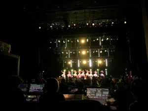 音楽祭の照明演出